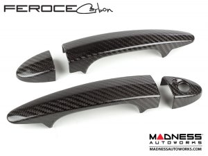 BMW 3 Series/ E90/ E91 Door Handles - Carbon Fiber